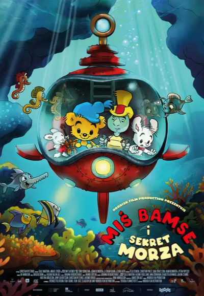 Plakat wydarzenia:  Miś Bamse i sekret morza 