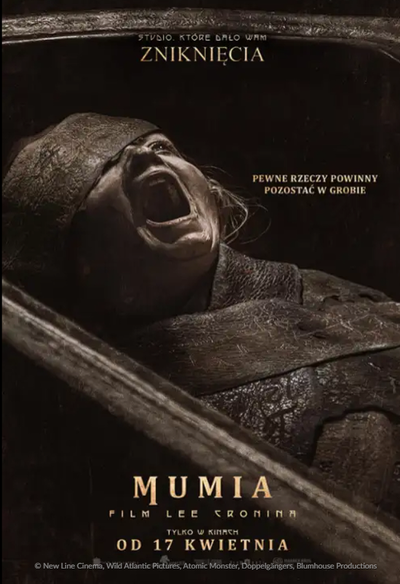 Event poster:  Mumia: Film Lee Cronina 