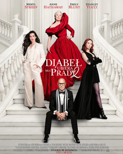Event poster:  Diabeł ubiera się u Prady 2 