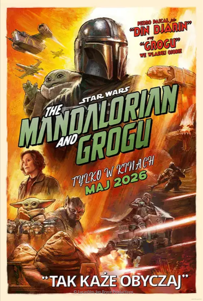 Event poster:  Gwiezdne wojny: Mandalorian i Grogu (Napisy 3D) 
