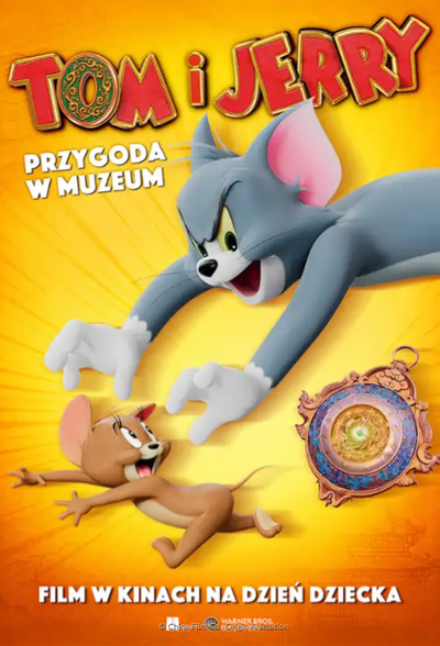 Event poster:  Tom i Jerry: Przygoda w muzeum 
