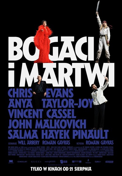 Event poster:  Bogaci i martwi 