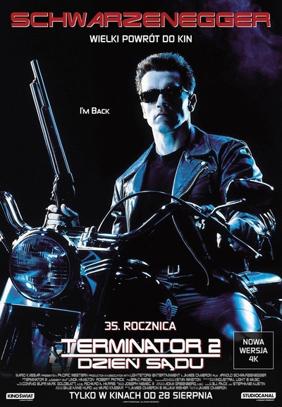 Plakat wydarzenia:  Terminator 2: Dzień sądu 