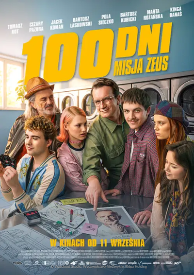 Plakat wydarzenia:  100 dni: Misja Zeus 