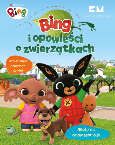 Plakat wydarzenia:  Bing i opowieści o zwierzątkach