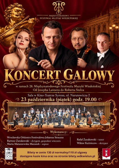 Event poster:  Koncert Galowy 