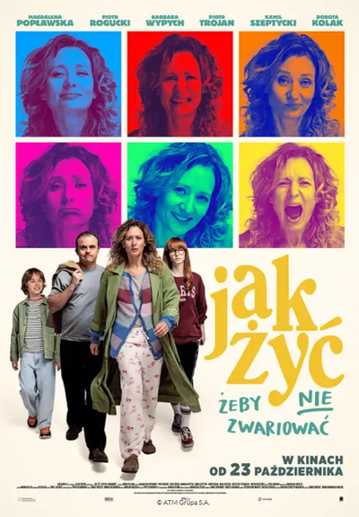 Plakat wydarzenia:  Jak żyć, żeby nie zwariować