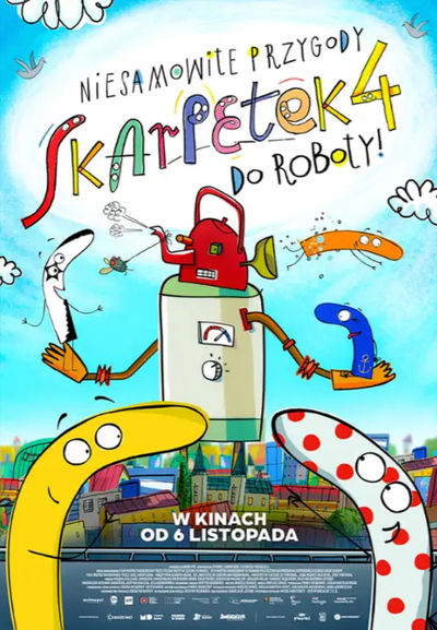 Plakat wydarzenia:  Niesamowite przygody skarpetek 4: Do roboty!